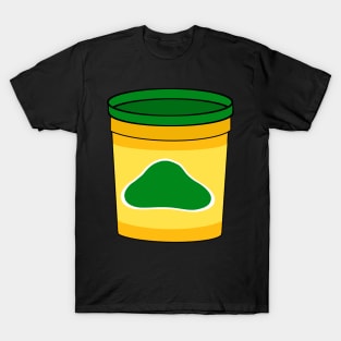 Play-Dough container clip art T-Shirt